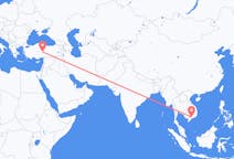 Flüge von Ho-Chi-Minh-Stadt, Vietnam nach Kayseri, die Türkei