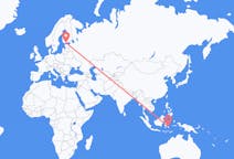Flüge von Kendari, Indonesien nach Helsinki, Finnland