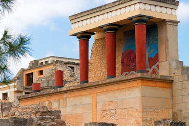 Knossos Heraklion Museum, professionele begeleide bustour van een hele dag
