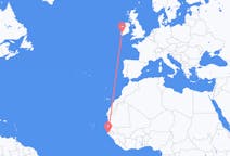 Flyg från Ziguinchor, Senegal till County Kerry, Irland