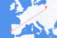 Flyg från Warszawa till Lissabon