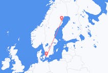 스웨덴발 말뫼, 스웨덴행 스켈레프테오 항공편