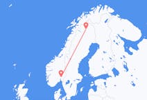 Vuelos de Kiruna, Suecia a Oslo, Noruega