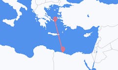 Flyreiser fra Mersa Matruh, til Mykonos