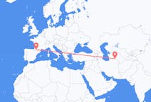 Flights from Ashgabat to Lourdes