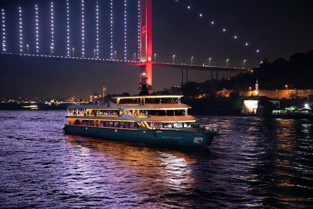 Crucero con cena por el Bósforo de Estambul Espectáculo nocturno turco Todo incluido