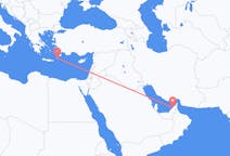 Vluchten van Dubai, Verenigde Arabische Emiraten naar Karpathos, Griekenland