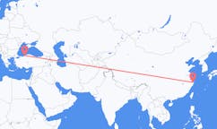 Flüge von Ningbo, China nach Zonguldak, die Türkei