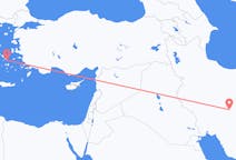 Flights from Isfahan to Mykonos