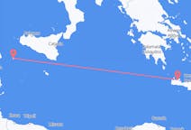 Flights from Pantelleria, Italy to Chania, Greece