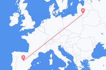 Flights from Kaunas to Madrid