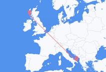 Flights from Brindisi, Italy to Tiree, the United Kingdom