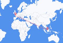 Flights from Sibu, Malaysia to Nantes, France