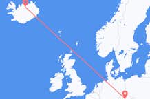 Flights from Akureyri to Prague