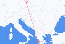 Flights from Zakynthos Island, Greece to Pardubice, Czechia