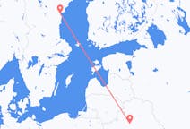 Fly fra Minsk til Sundsvall