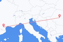 Flyg från Carcassonne, Frankrike till Sibiu, Rumänien