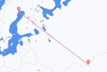 Fly fra Orsk til Luleå