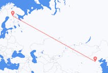 Flyrejser fra Shijiazhuang, Kina til Kuusamo, Finland