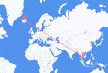 Flüge von Phú Quốc, Vietnam nach Akureyri, Island
