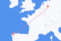 Flights from Santiago de Compostela in Spain to Dortmund in Germany