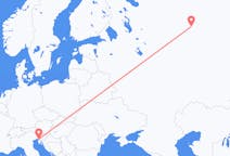 Flights from Syktyvkar, Russia to Trieste, Italy
