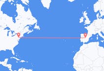 Flights from Allentown, the United States to Madrid, Spain