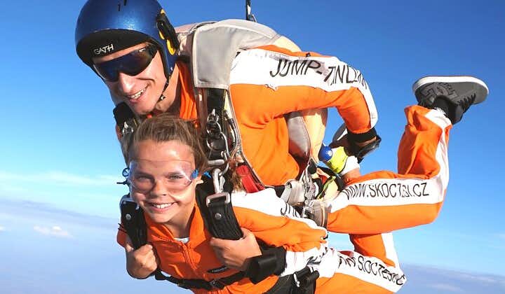 Experience Best Prague Tandem Skydiving 