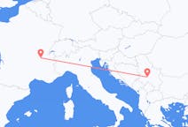 Flights from Kraljevo, Serbia to Lyon, France