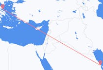 出发地 沙特阿拉伯出发地 达曼目的地 希腊斯基亚索斯的航班
