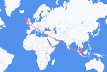 Flyg från Jambi City, Indonesien till Shannon, Irland