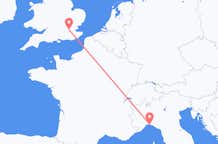 Flyg från Genua, Italien till London, Italien