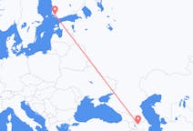 Flyrejser fra Gandja til Turku