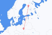Flights from Kajaani, Finland to Lublin, Poland