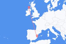Flights from Derry, Northern Ireland to Alicante, Spain