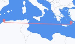 알제리 츨레프에서 출발해 그리스 카르파토스로(으)로 가는 항공편