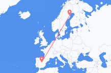 Flyrejser fra Skelleftea til Madrid