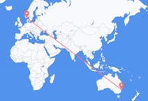 Flights from Sydney to Kristiansand