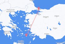Flyg från Istanbul till Astypalaia