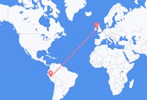 Flyg från Huánuco, Peru till Dublin, Irland