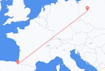 Flyg från Pamplona till Poznań