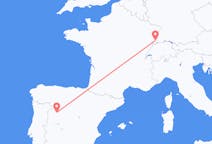Flyreiser fra Salamanca, Spania til Mulhouse, Sveits