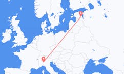 Flights from Milan, Italy to Tartu, Estonia