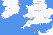 Flights from Guernsey to Dublin