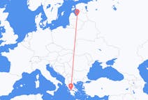เที่ยวบิน จาก Riga, ลัตเวีย ไปยัง ปาทรัส, กรีซ