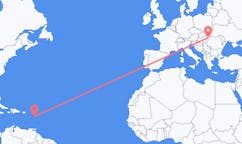 Flyrejser fra Pointe-à-Pitre, Frankrig til Debrecen, Ungarn