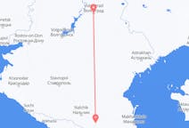 Vols depuis la ville de Vladikavkaz vers la ville de Volgograd