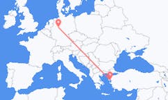 Flights from Paderborn to Mytilene