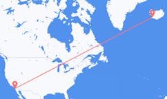 Vluchten van San Diego, Verenigde Staten naar Reykjavík, IJsland