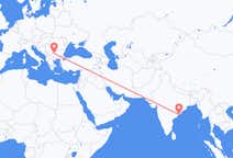 印度出发地 维沙卡帕特南飞往印度目的地 索菲亞的航班